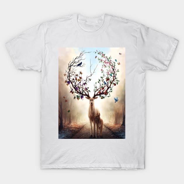 Seasons Change T-Shirt by jojoesart